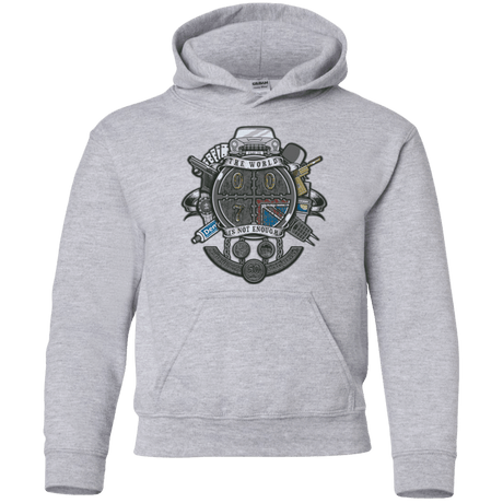Sweatshirts Sport Grey / YS British Spy Crest Youth Hoodie