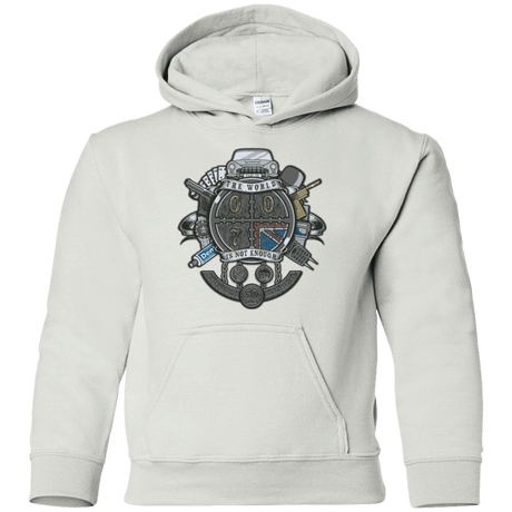 Sweatshirts White / YS British Spy Crest Youth Hoodie