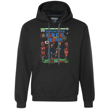 Sweatshirts Black / Small Bros 4 Hire Premium Fleece Hoodie