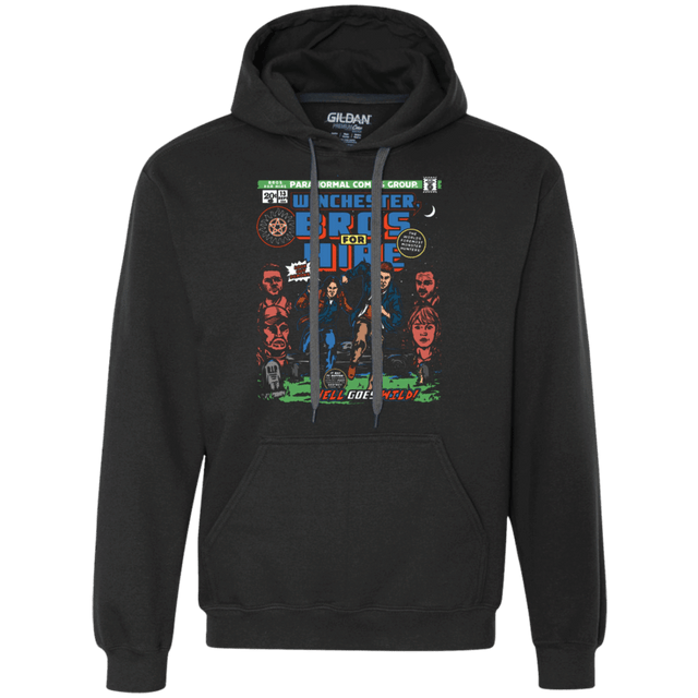 Sweatshirts Black / Small Bros 4 Hire Premium Fleece Hoodie