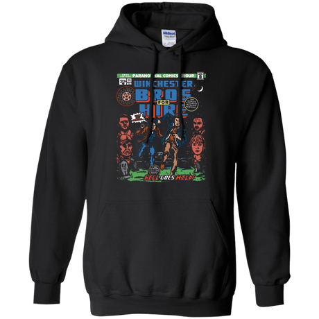 Sweatshirts Black / Small Bros 4 Hire Pullover Hoodie