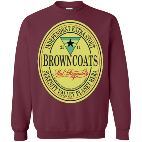 Sweatshirts Maroon / Small Browncoats Stout Crewneck Sweatshirt