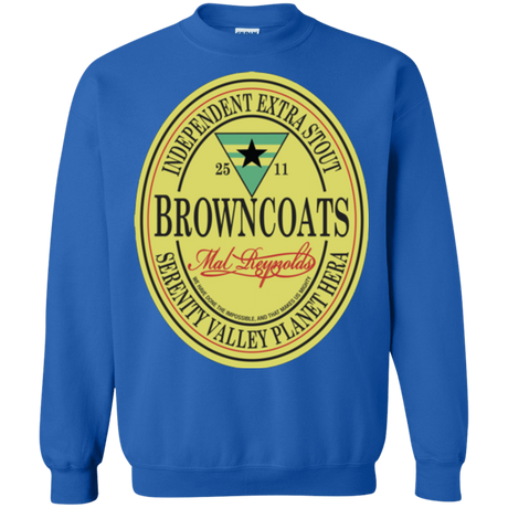 Sweatshirts Royal / Small Browncoats Stout Crewneck Sweatshirt