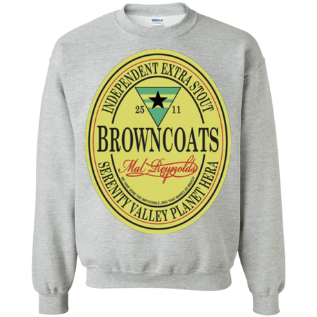 Sweatshirts Sport Grey / Small Browncoats Stout Crewneck Sweatshirt