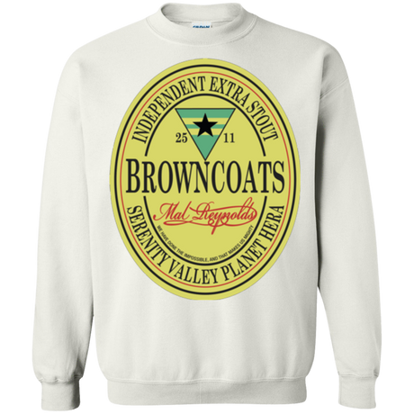 Sweatshirts White / Small Browncoats Stout Crewneck Sweatshirt