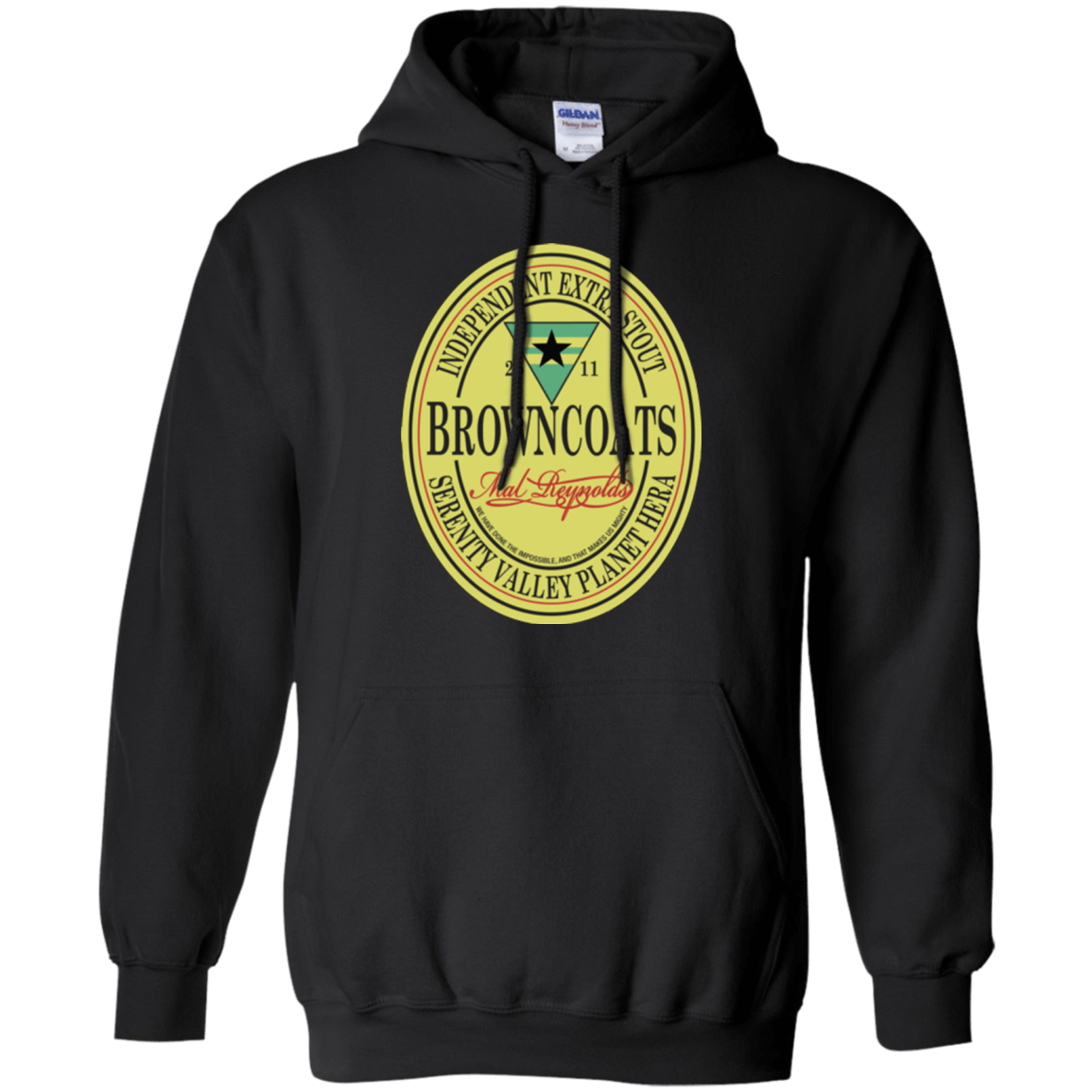 Sweatshirts Black / Small Browncoats Stout Pullover Hoodie