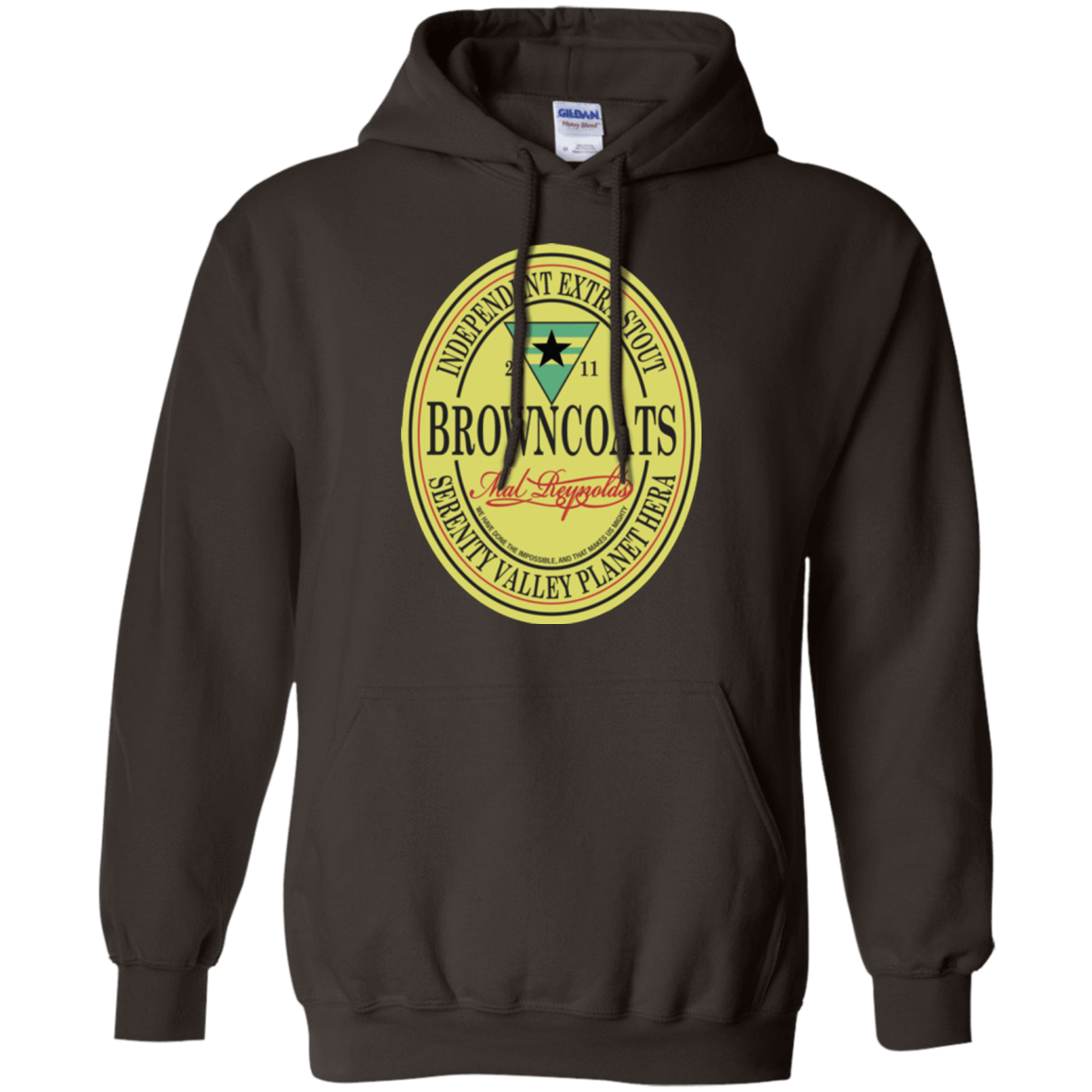 Sweatshirts Dark Chocolate / Small Browncoats Stout Pullover Hoodie