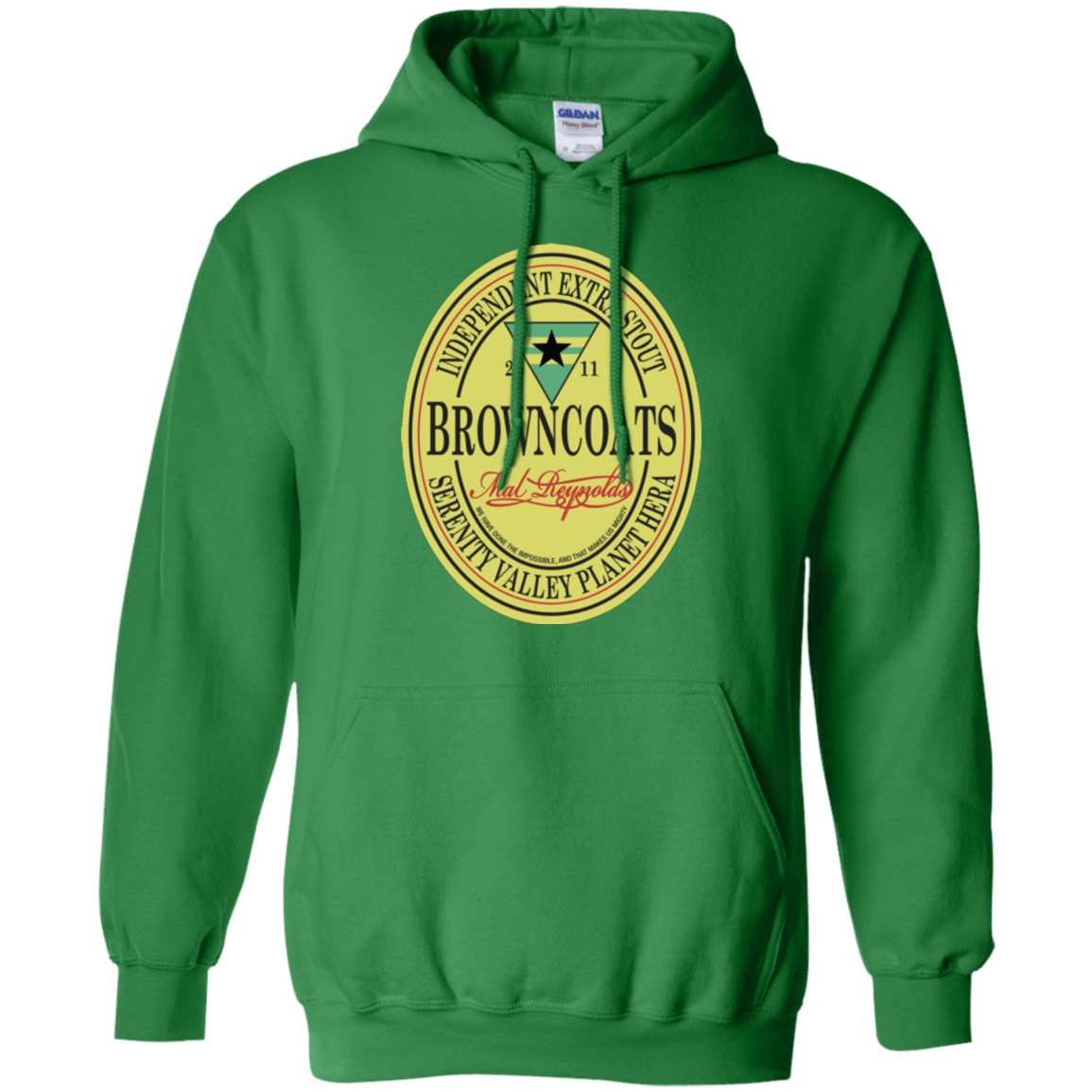 Sweatshirts Irish Green / Small Browncoats Stout Pullover Hoodie