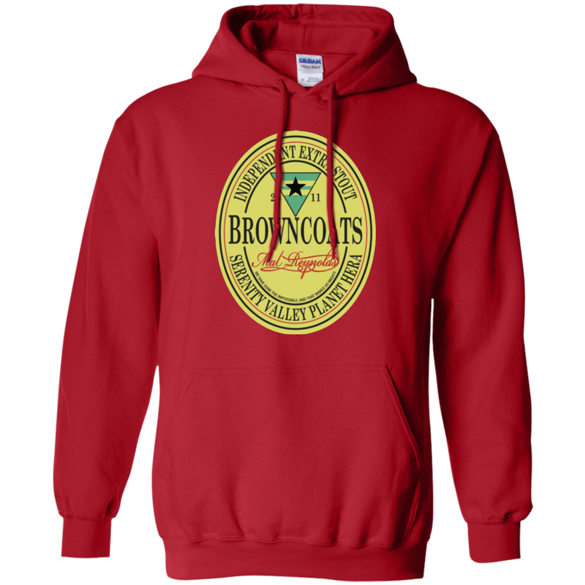 Sweatshirts Red / Small Browncoats Stout Pullover Hoodie