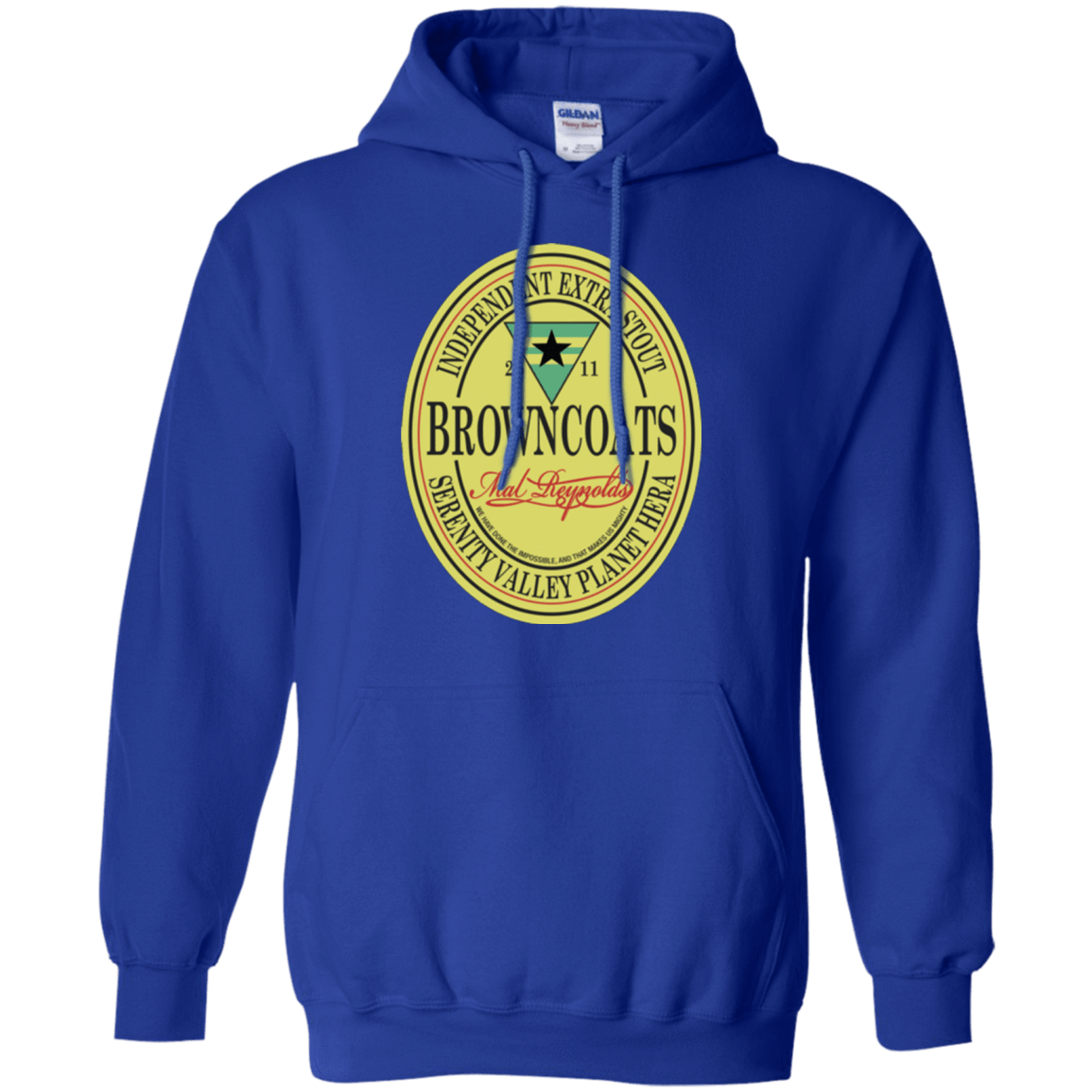 Sweatshirts Royal / Small Browncoats Stout Pullover Hoodie