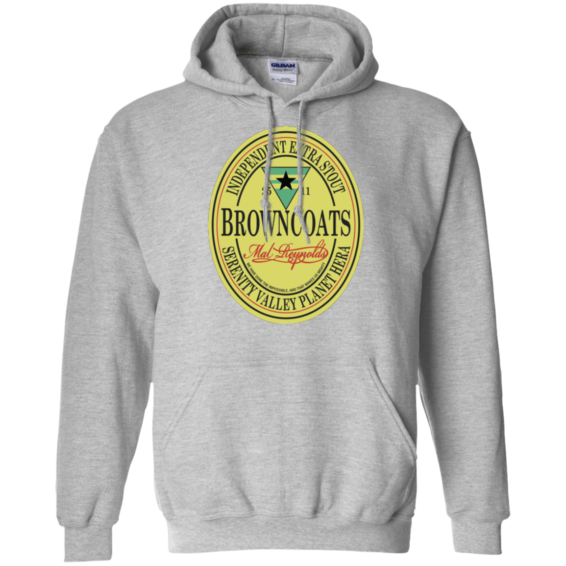 Sweatshirts Sport Grey / Small Browncoats Stout Pullover Hoodie