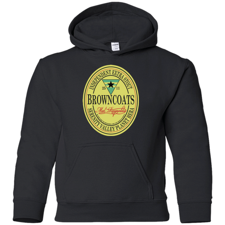 Sweatshirts Black / YS Browncoats Stout Youth Hoodie