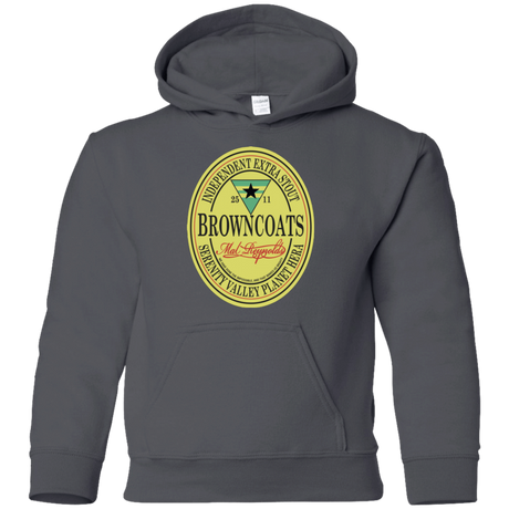 Sweatshirts Charcoal / YS Browncoats Stout Youth Hoodie