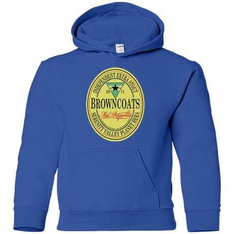 Sweatshirts Royal / YS Browncoats Stout Youth Hoodie