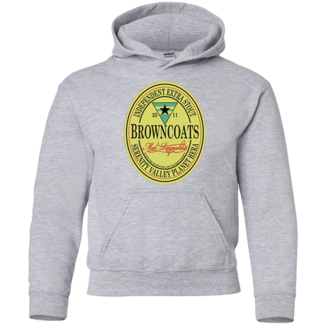 Sweatshirts Sport Grey / YS Browncoats Stout Youth Hoodie