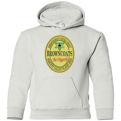 Sweatshirts White / YS Browncoats Stout Youth Hoodie
