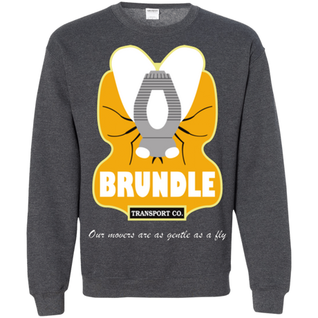 Sweatshirts Dark Heather / Small Brundle Transportation Crewneck Sweatshirt