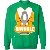 Sweatshirts Irish Green / Small Brundle Transportation Crewneck Sweatshirt
