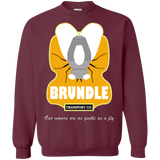 Sweatshirts Maroon / Small Brundle Transportation Crewneck Sweatshirt
