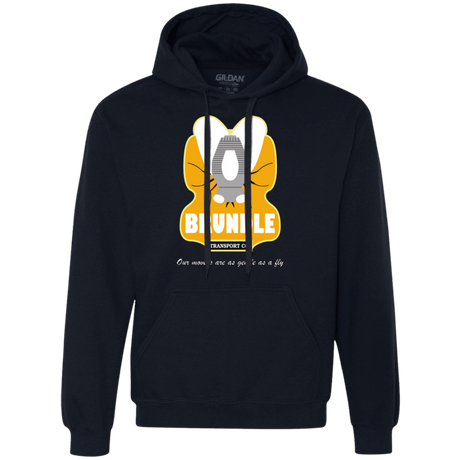 Sweatshirts Navy / Small Brundle Transportation Premium Fleece Hoodie