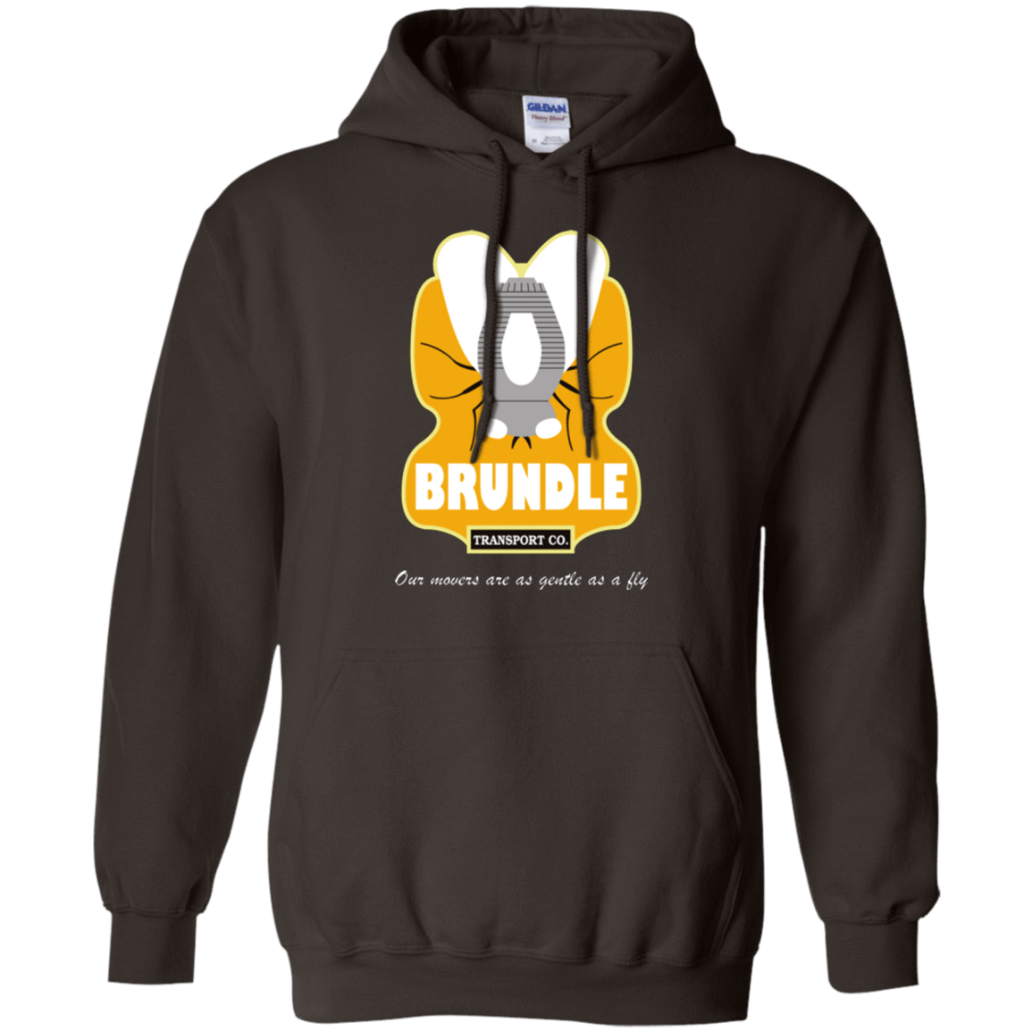 Sweatshirts Dark Chocolate / Small Brundle Transportation Pullover Hoodie