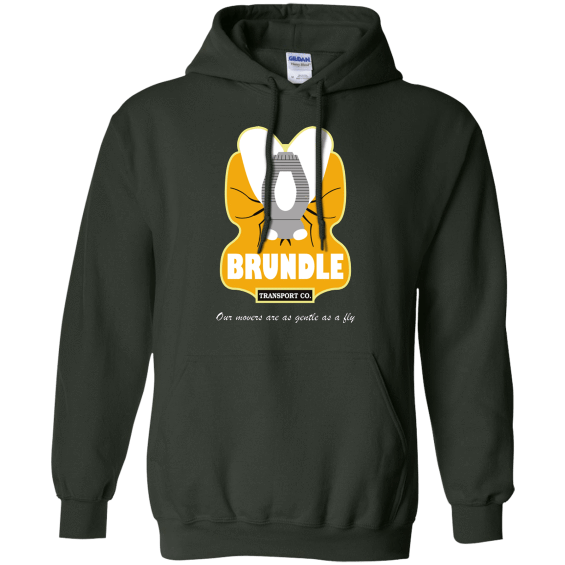 Sweatshirts Forest Green / Small Brundle Transportation Pullover Hoodie