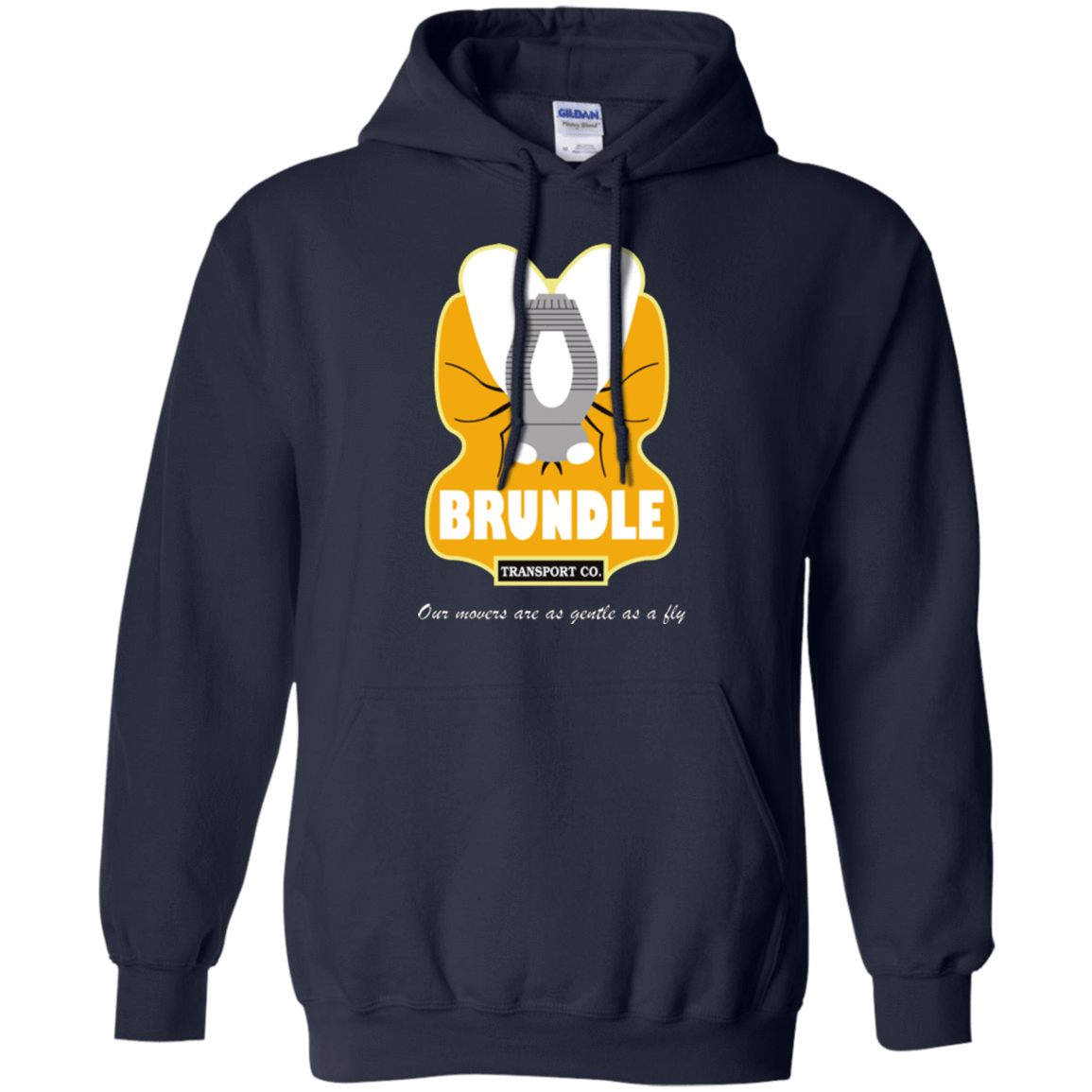 Sweatshirts Navy / Small Brundle Transportation Pullover Hoodie