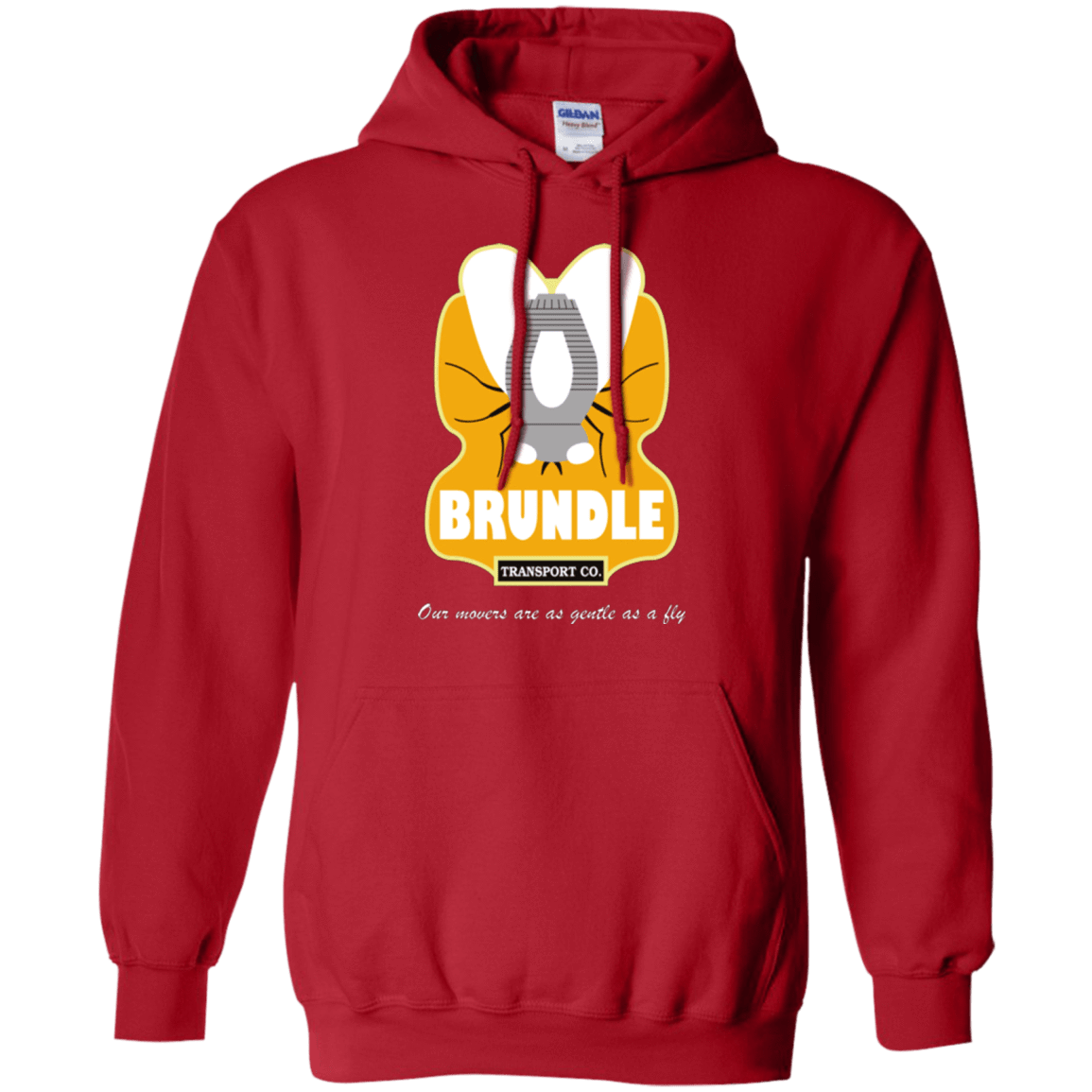 Sweatshirts Red / Small Brundle Transportation Pullover Hoodie