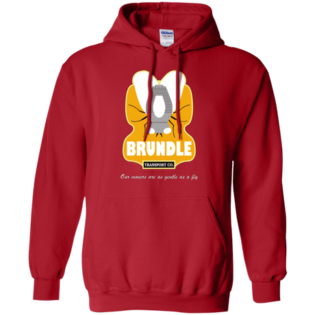 Sweatshirts Red / Small Brundle Transportation Pullover Hoodie