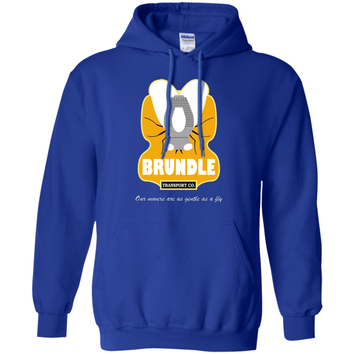 Sweatshirts Royal / Small Brundle Transportation Pullover Hoodie