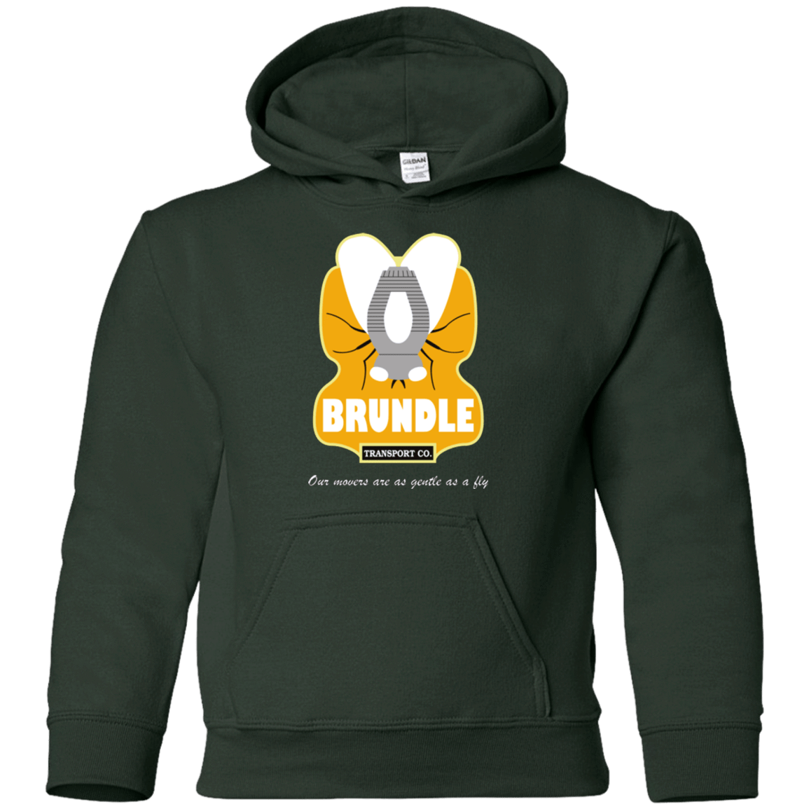Sweatshirts Forest Green / YS Brundle Transportation Youth Hoodie