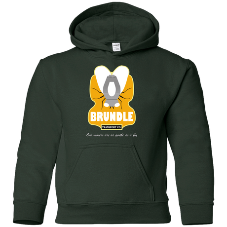 Sweatshirts Forest Green / YS Brundle Transportation Youth Hoodie