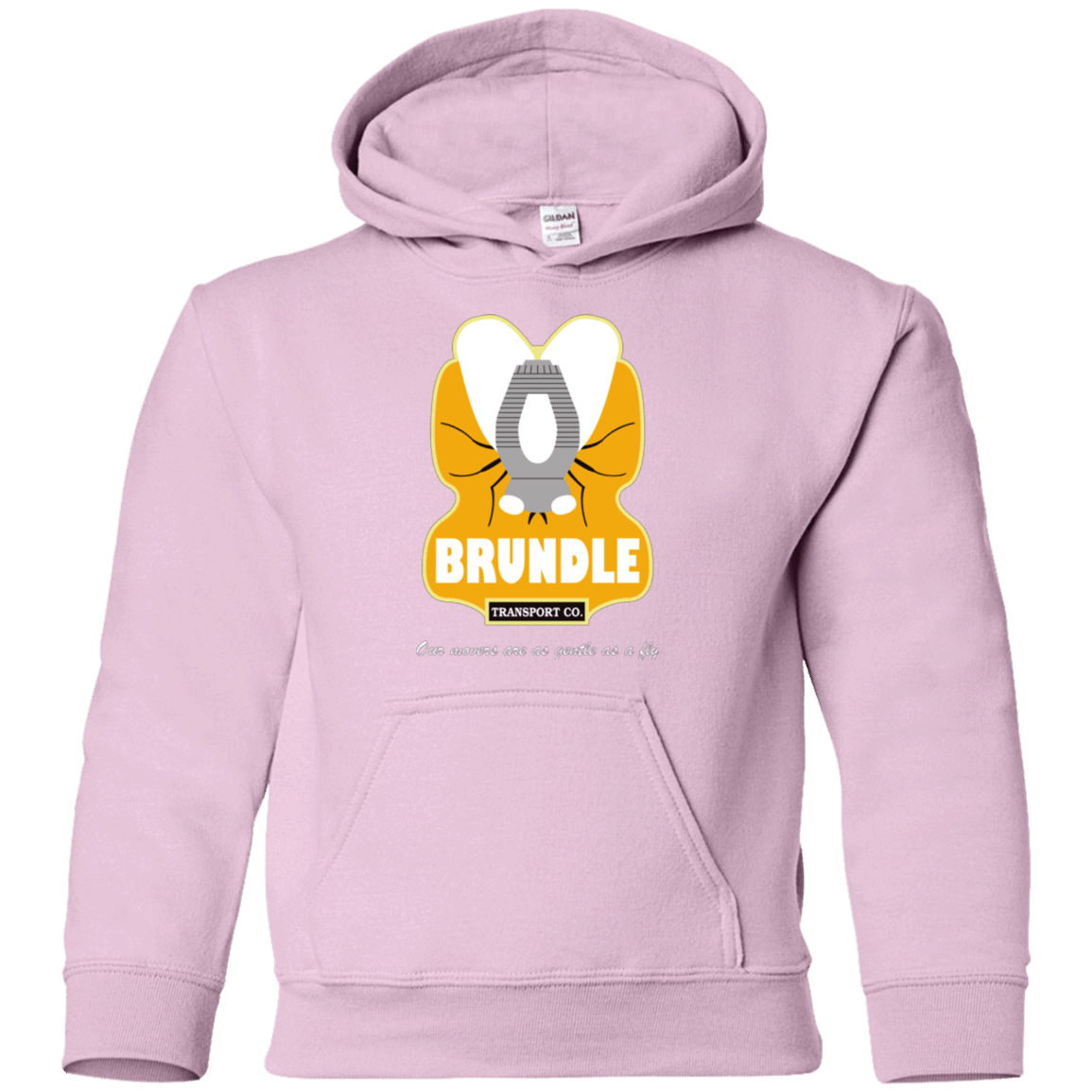 Sweatshirts Light Pink / YS Brundle Transportation Youth Hoodie