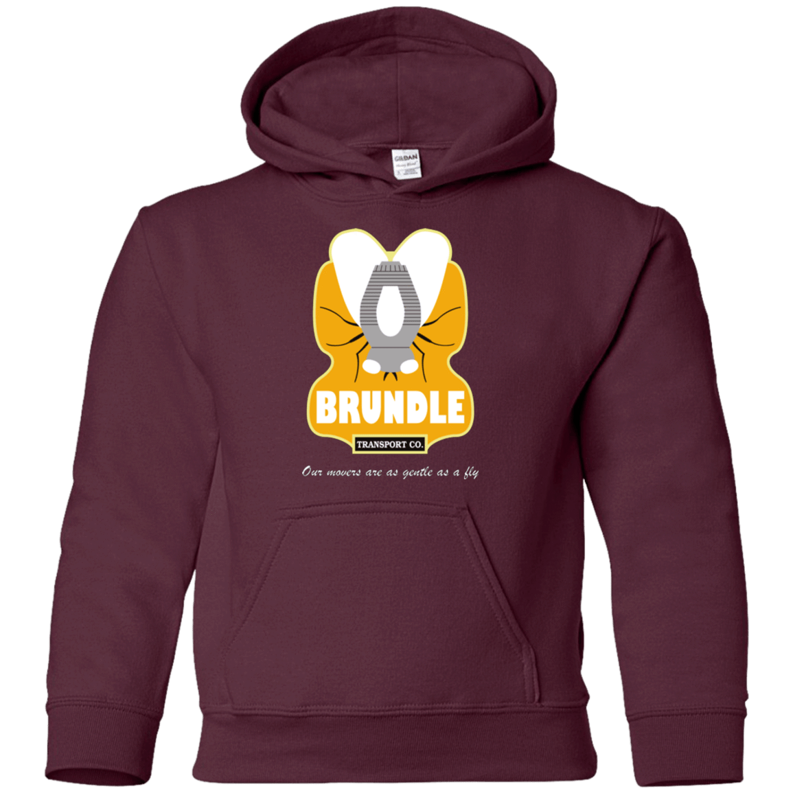 Sweatshirts Maroon / YS Brundle Transportation Youth Hoodie