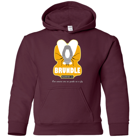 Sweatshirts Maroon / YS Brundle Transportation Youth Hoodie