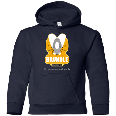Sweatshirts Navy / YS Brundle Transportation Youth Hoodie
