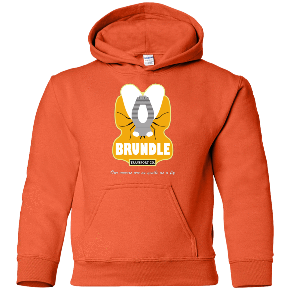 Sweatshirts Orange / YS Brundle Transportation Youth Hoodie