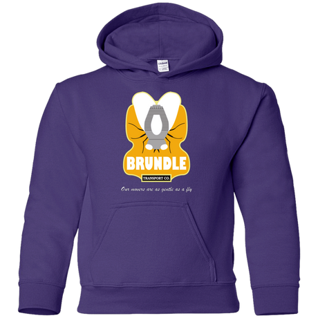 Sweatshirts Purple / YS Brundle Transportation Youth Hoodie