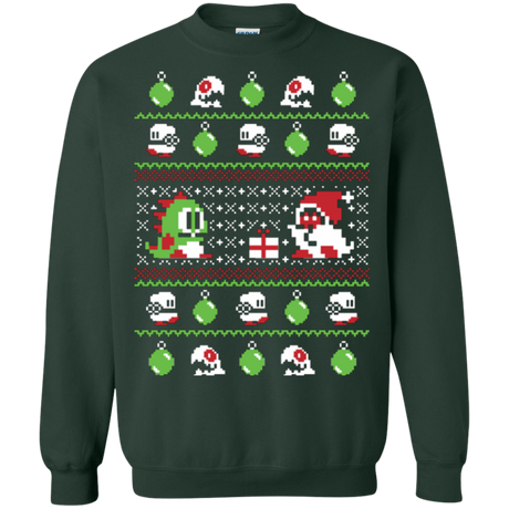 Sweatshirts Forest Green / Small Bubble Bauble Crewneck Sweatshirt