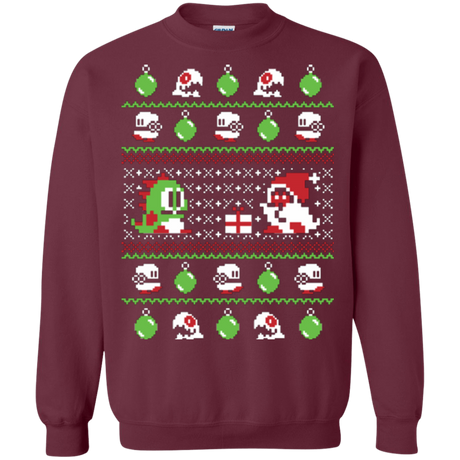 Sweatshirts Maroon / Small Bubble Bauble Crewneck Sweatshirt