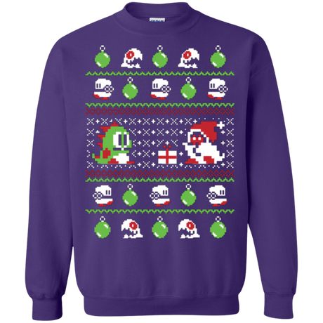 Sweatshirts Purple / Small Bubble Bauble Crewneck Sweatshirt