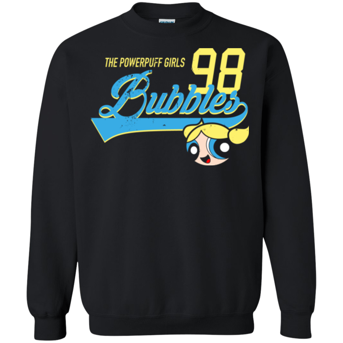 Sweatshirts Black / Small Bubbles Crewneck Sweatshirt