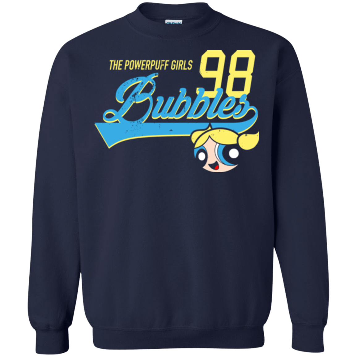 Sweatshirts Navy / Small Bubbles Crewneck Sweatshirt