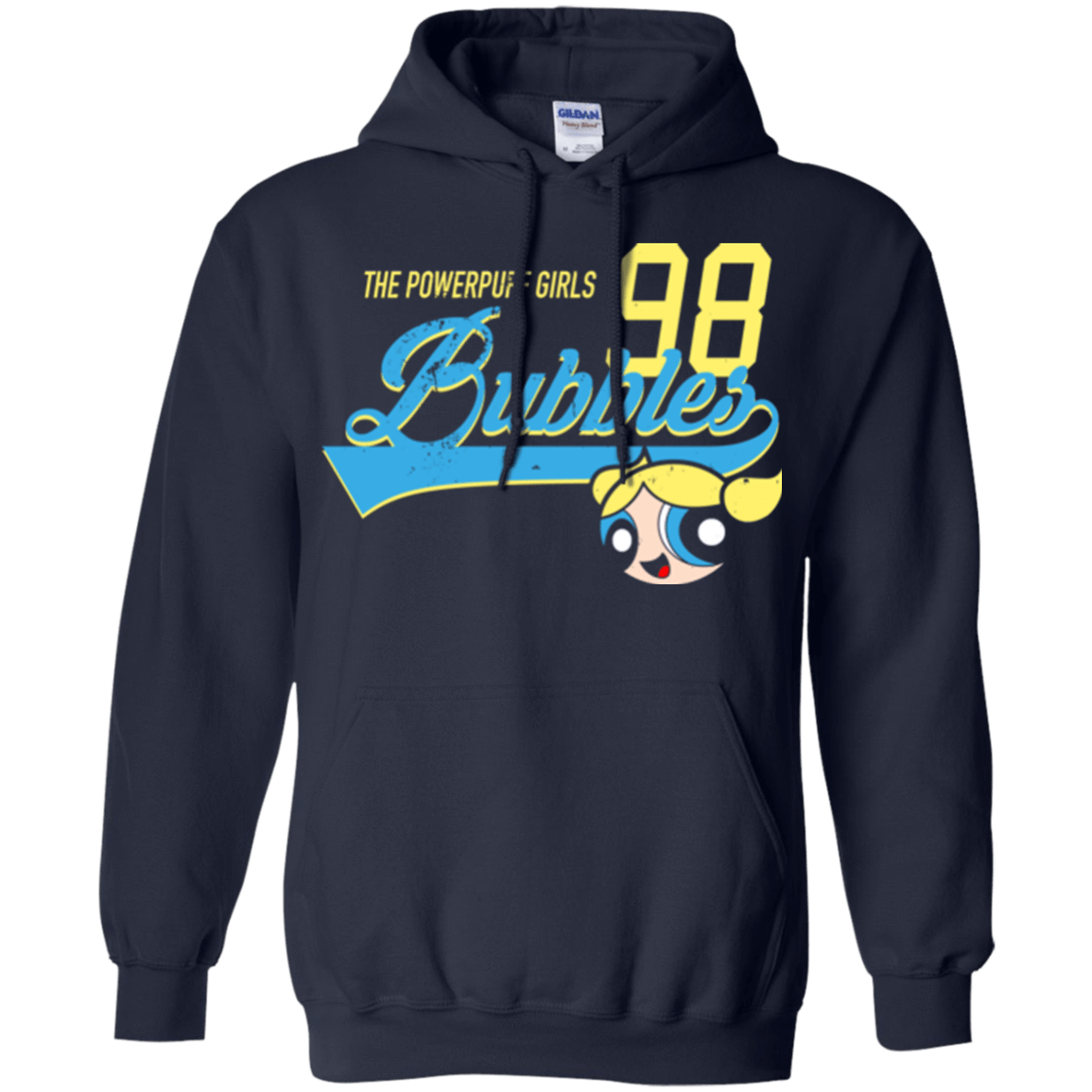 Sweatshirts Navy / Small Bubbles Pullover Hoodie