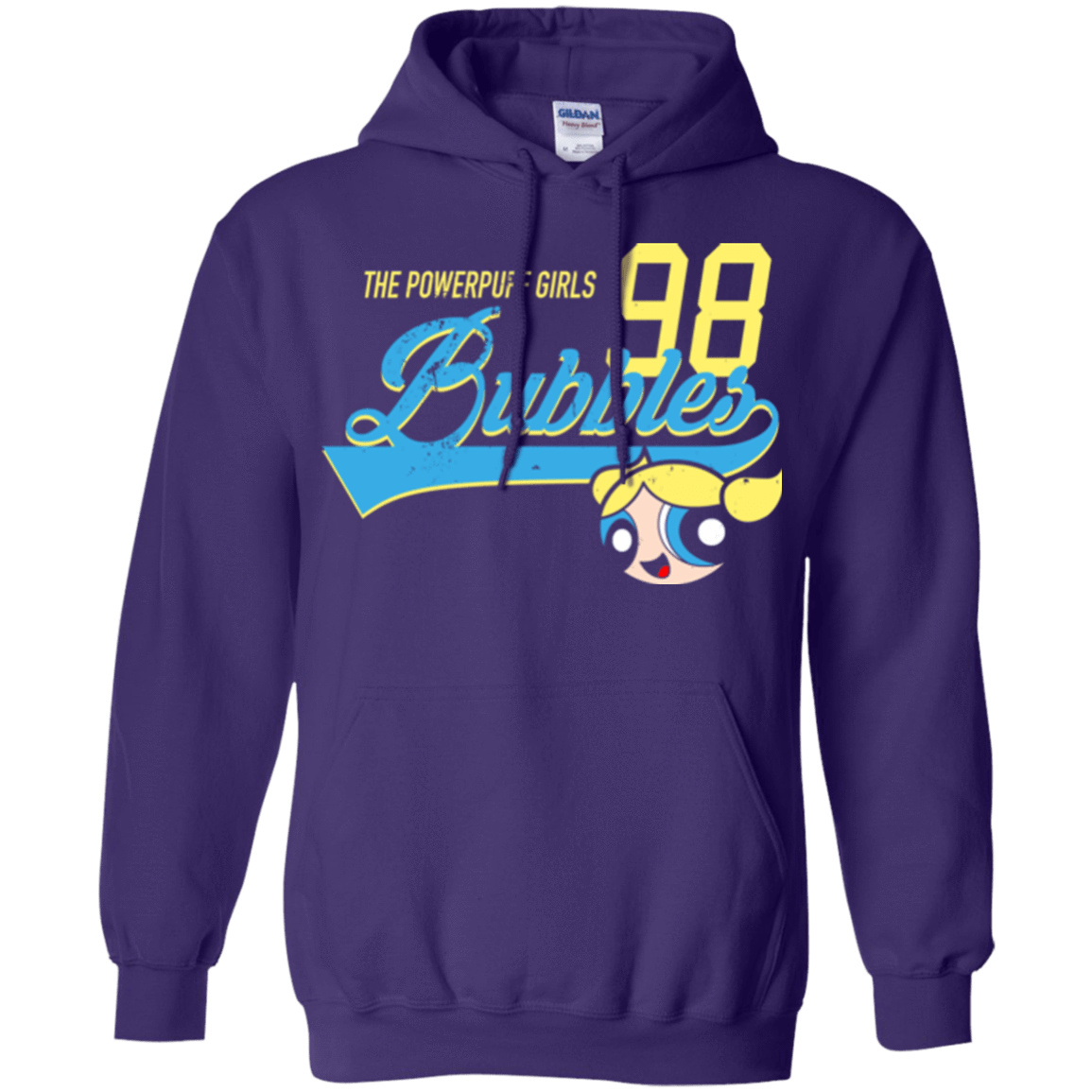 Sweatshirts Purple / Small Bubbles Pullover Hoodie