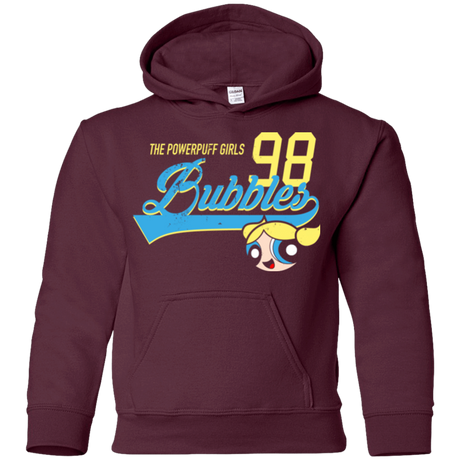 Sweatshirts Maroon / YS Bubbles Youth Hoodie