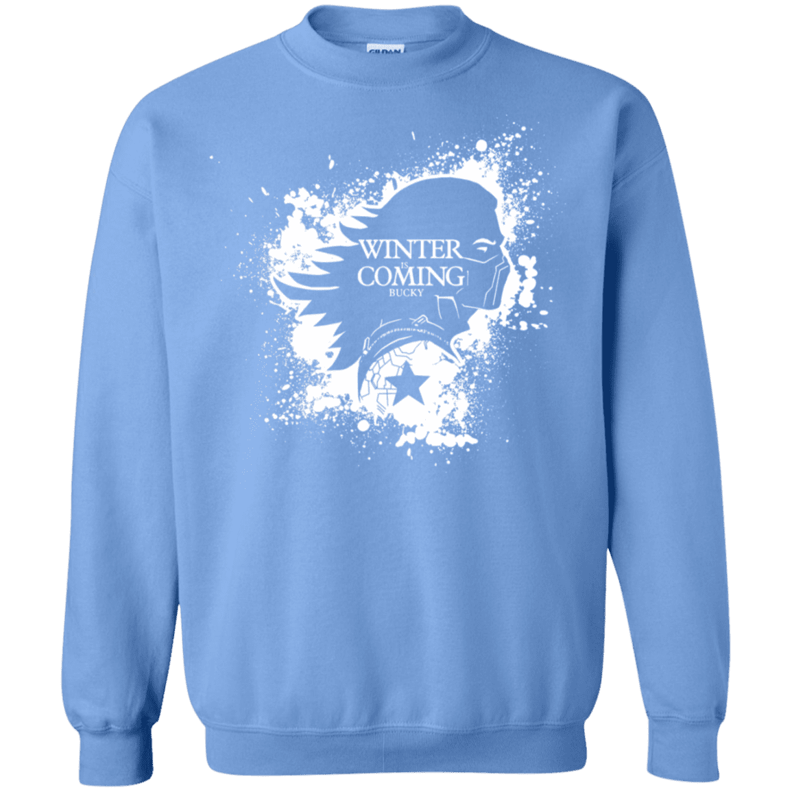 Sweatshirts Carolina Blue / S Bucky Black Crewneck Sweatshirt