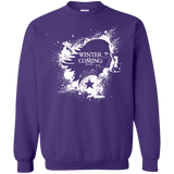 Sweatshirts Purple / S Bucky Black Crewneck Sweatshirt