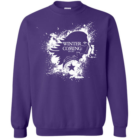 Sweatshirts Purple / S Bucky Black Crewneck Sweatshirt