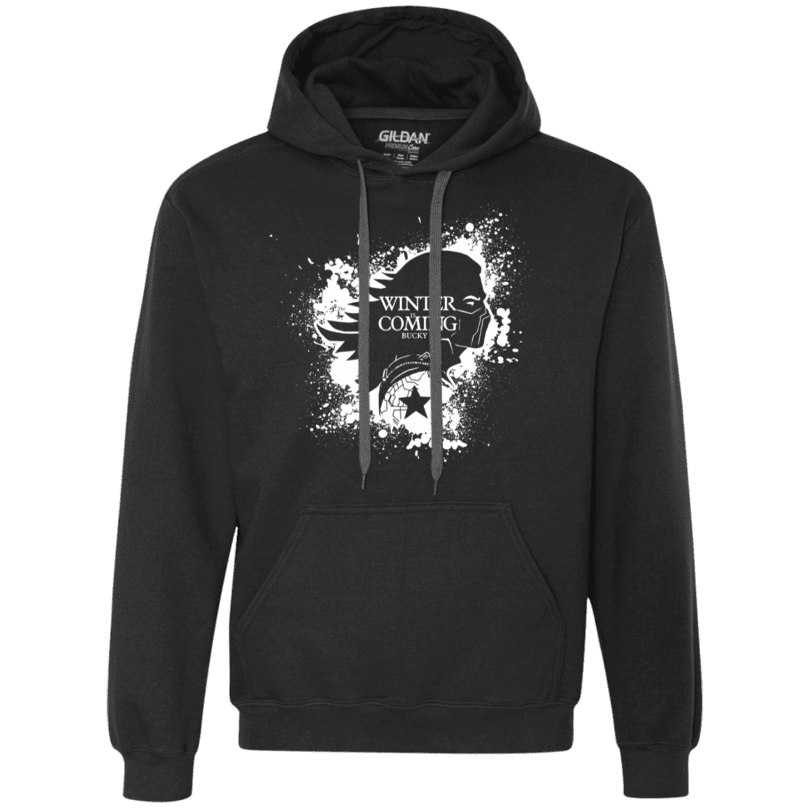 Sweatshirts Black / S Bucky Black Premium Fleece Hoodie